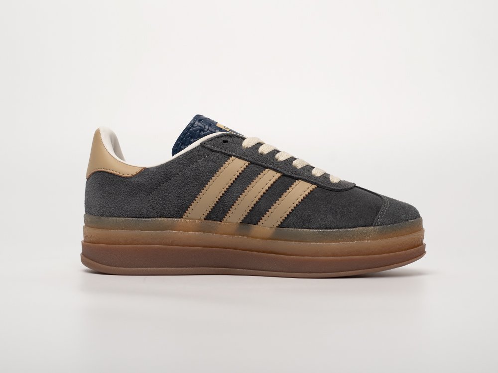 Adidas Gazelle Bold WMNS серые замша женские (AR32633) - фото 3 Adidas Gazelle Bold WMNS серые замша женские (AR32633) - фото 3