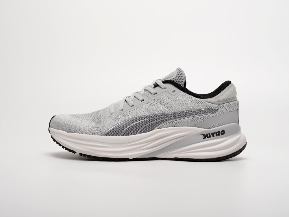 Puma Magnify Nitro 2 серые текстиль мужские (AR32640) - фото 1 Puma Magnify Nitro 2 серые текстиль мужские (AR32640) - фото 1