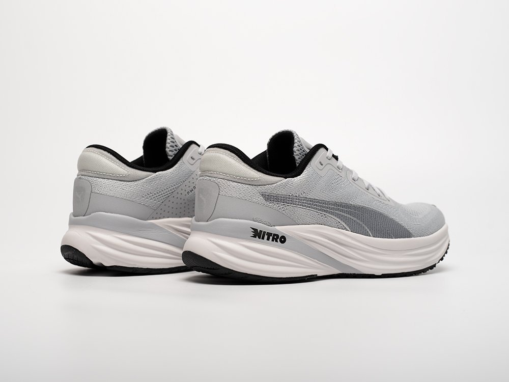 Puma Magnify Nitro 2 серые текстиль мужские (AR32640) - фото 4 Puma Magnify Nitro 2 серые текстиль мужские (AR32640) - фото 4