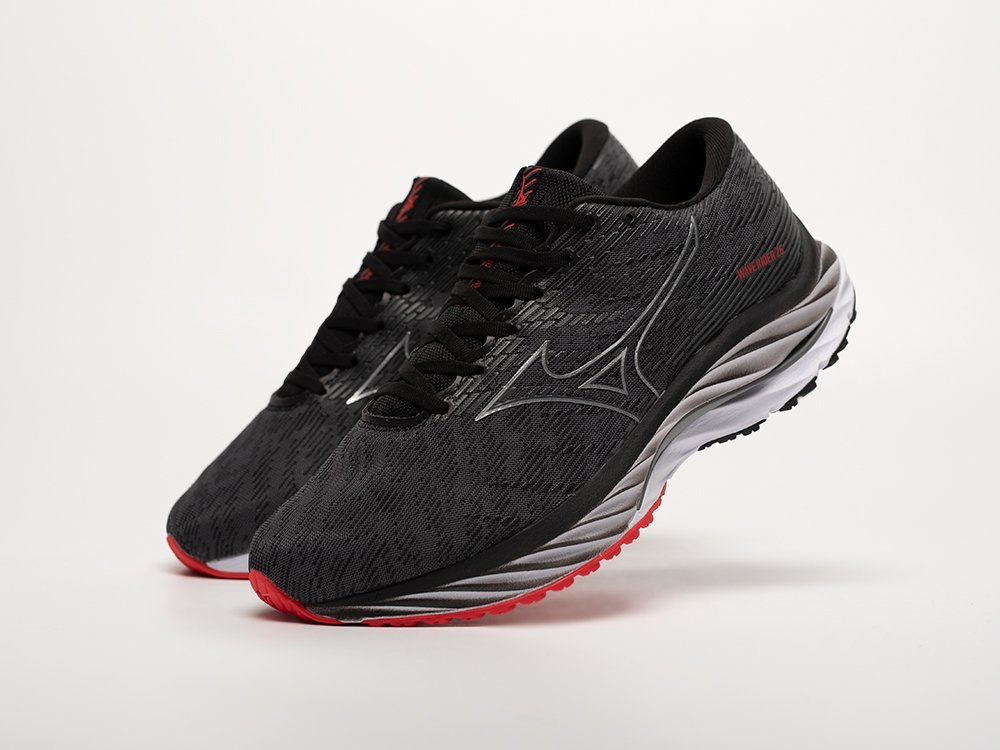 Mizuno Wave Rider 26 серые текстиль мужские (AR32641) - фото 2