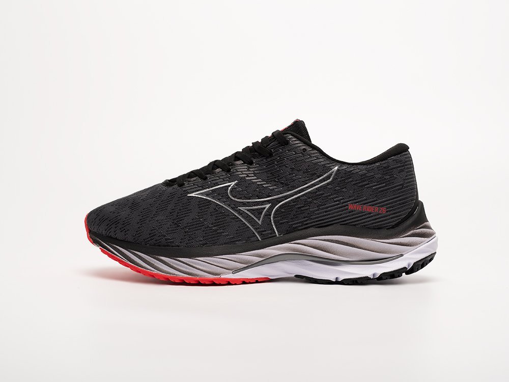 Mizuno Wave Rider 26 серые текстиль мужские (AR32641) - фото 1 Mizuno Wave Rider 26 серые текстиль мужские (AR32641) - фото 1
