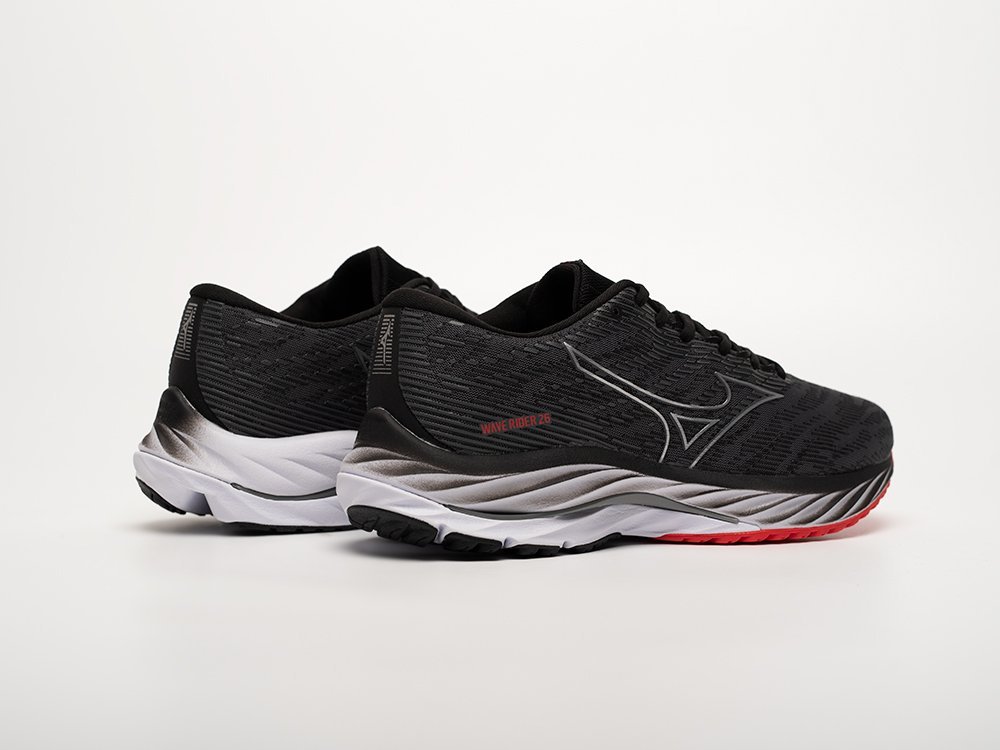 Mizuno Wave Rider 26 серые текстиль мужские (AR32641) - фото 4