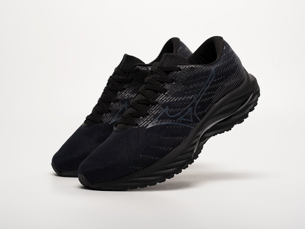 Mizuno Wave Rider 26 черные текстиль мужские (AR32642) - фото 2 Mizuno Wave Rider 26 черные текстиль мужские (AR32642) - фото 2
