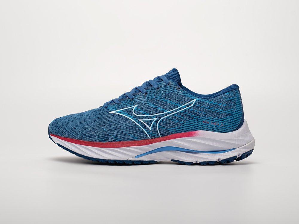 Mizuno Wave Rider 26 синие текстиль мужские (AR32643) - фото 1