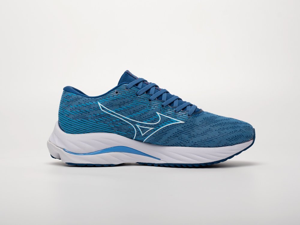 Mizuno Wave Rider 26 синие текстиль мужские (AR32643) - фото 3