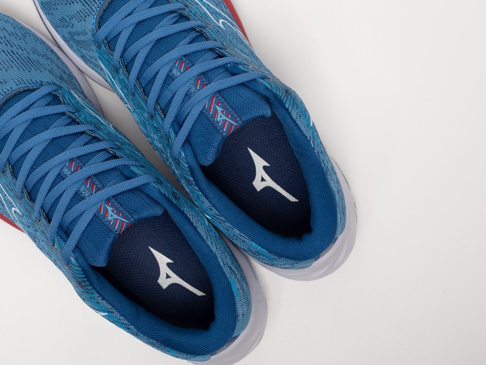 Mizuno Wave Rider 26 синие текстиль мужские (AR32643) - фото 8 Mizuno Wave Rider 26 синие текстиль мужские (AR32643) - фото 8