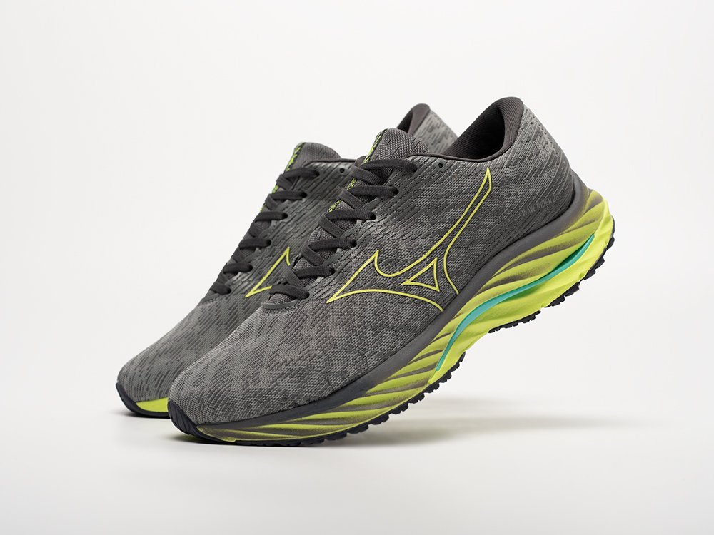 Mizuno Wave Rider 26 серые текстиль мужские (AR32644) - фото 2