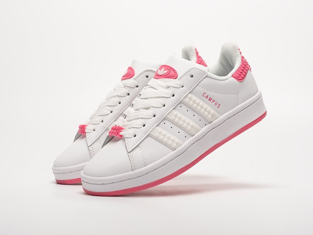 Adidas x LEGO x Campus WMNS белые кожа женские (AR32646) - фото 2