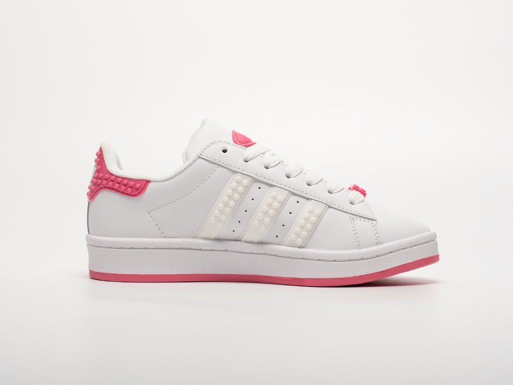 Adidas x LEGO x Campus WMNS белые кожа женские (AR32646) - фото 3