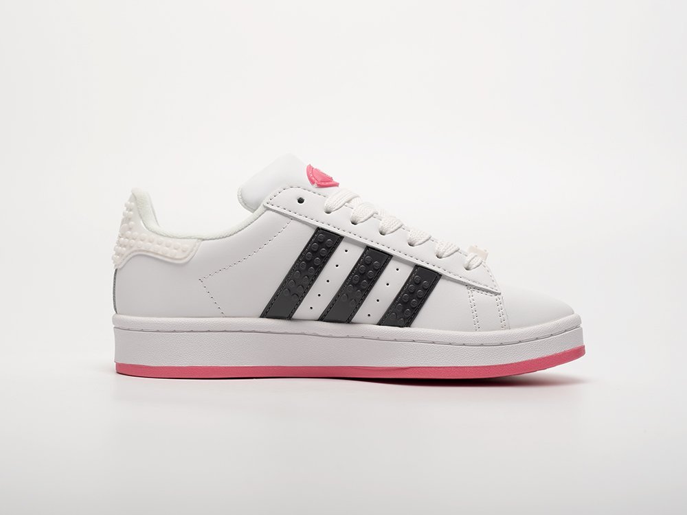 Adidas x LEGO x Campus WMNS белые кожа женские (AR32647) - фото 3 Adidas x LEGO x Campus WMNS белые кожа женские (AR32647) - фото 3