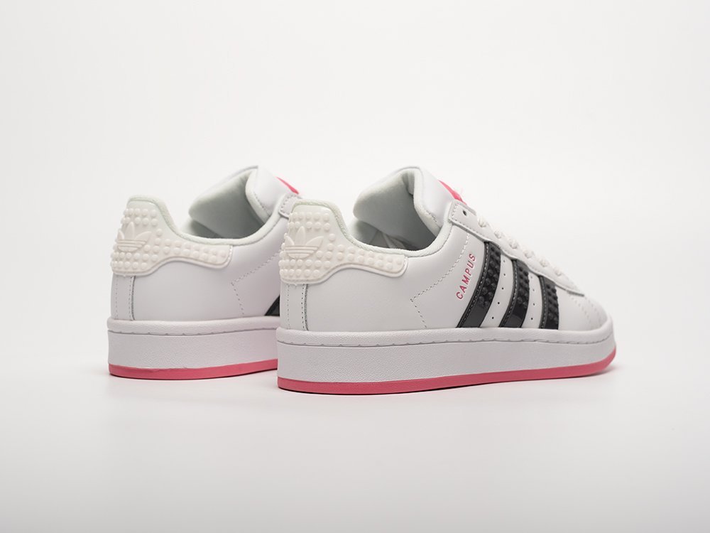 Adidas x LEGO x Campus WMNS белые кожа женские (AR32647) - фото 4 Adidas x LEGO x Campus WMNS белые кожа женские (AR32647) - фото 4
