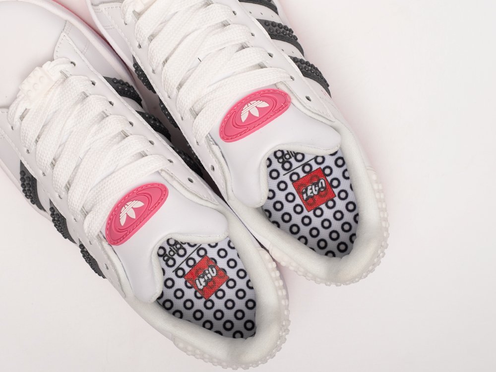 Adidas x LEGO x Campus WMNS белые кожа женские (AR32647) - фото 8 Adidas x LEGO x Campus WMNS белые кожа женские (AR32647) - фото 8