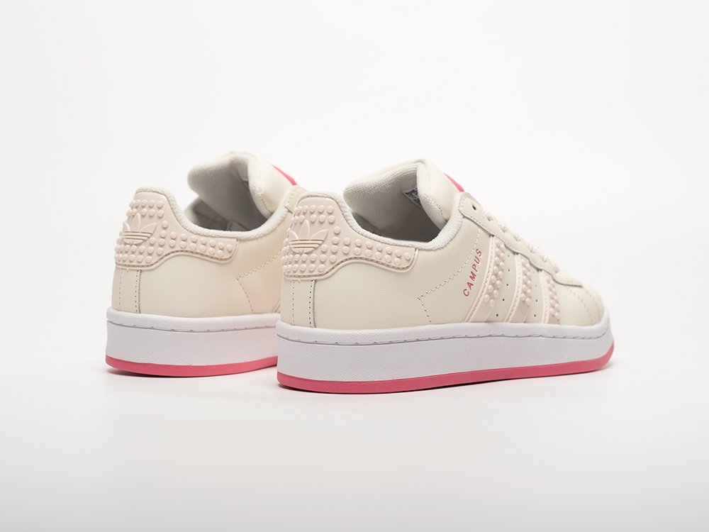 Adidas x LEGO x Campus WMNS бежевые кожа женские (AR32648) - фото 4