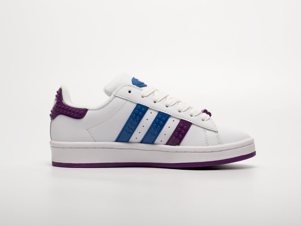 Adidas x LEGO x Campus WMNS белые кожа женские (AR32649) - фото 3