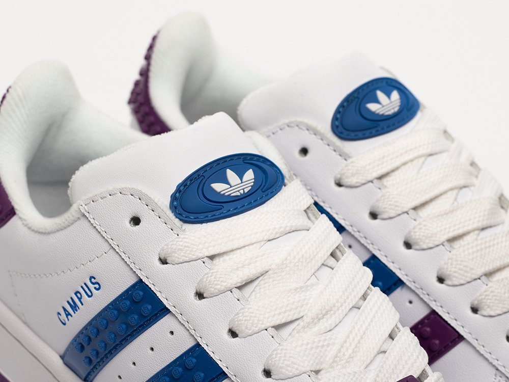 Adidas x LEGO x Campus WMNS белые кожа женские (AR32649) - фото 7 Adidas x LEGO x Campus WMNS белые кожа женские (AR32649) - фото 7