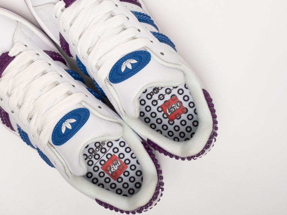 Adidas x LEGO x Campus WMNS белые кожа женские (AR32649) - фото 8 Adidas x LEGO x Campus WMNS белые кожа женские (AR32649) - фото 8
