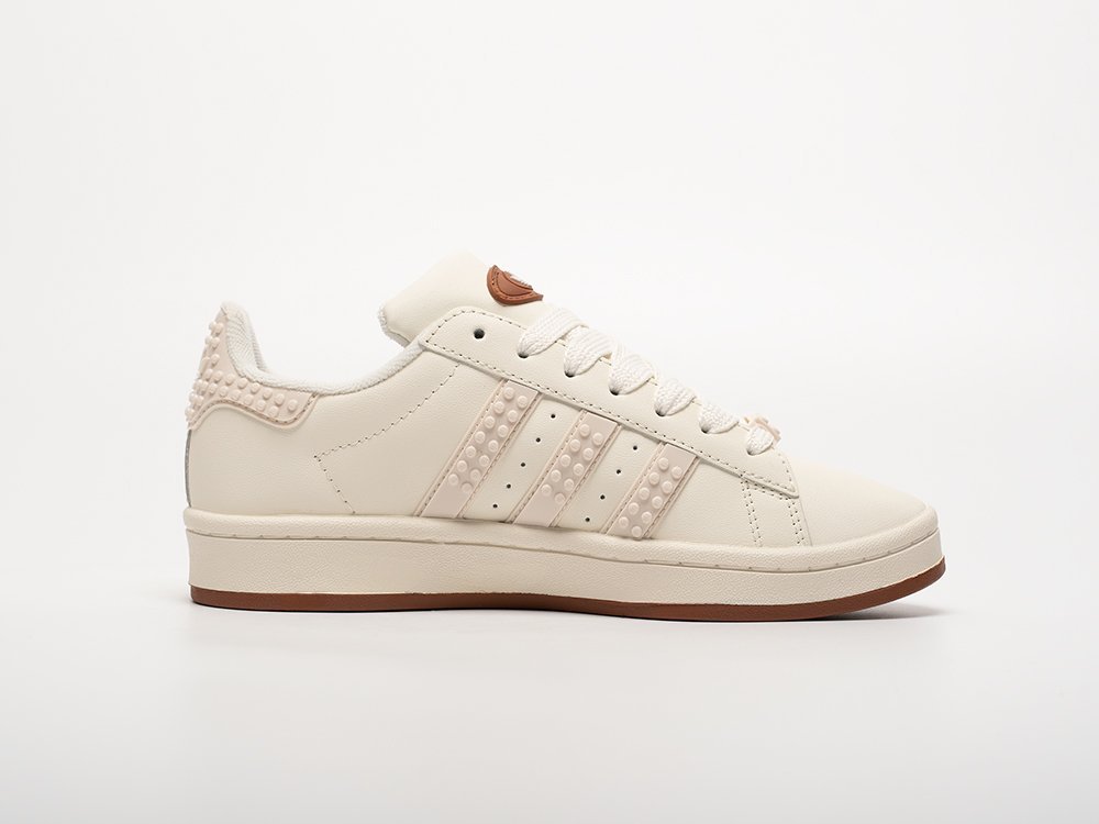 Adidas x LEGO x Campus WMNS бежевые кожа женские (AR32650) - фото 3