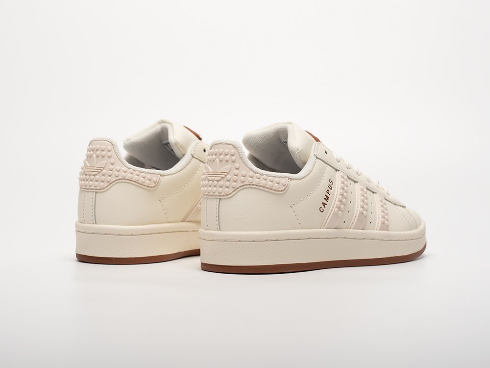 Adidas x LEGO x Campus WMNS бежевые кожа женские (AR32650) - фото 4