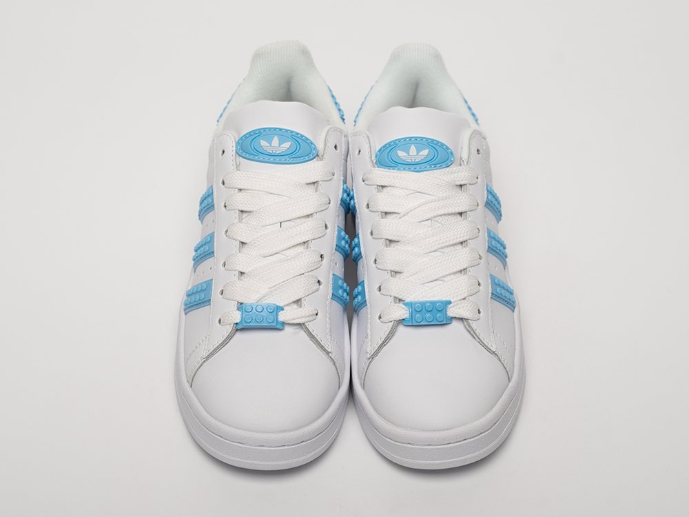 Adidas x LEGO x Campus WMNS белые кожа женские (AR32651) - фото 6 Adidas x LEGO x Campus WMNS белые кожа женские (AR32651) - фото 6