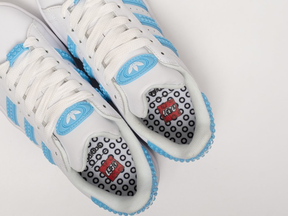 Adidas x LEGO x Campus WMNS белые кожа женские (AR32651) - фото 8 Adidas x LEGO x Campus WMNS белые кожа женские (AR32651) - фото 8