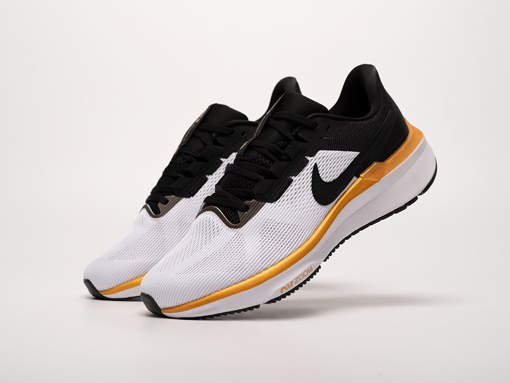 Nike Air Zoom Structure 25 белые текстиль мужские (AR32654) - фото 2