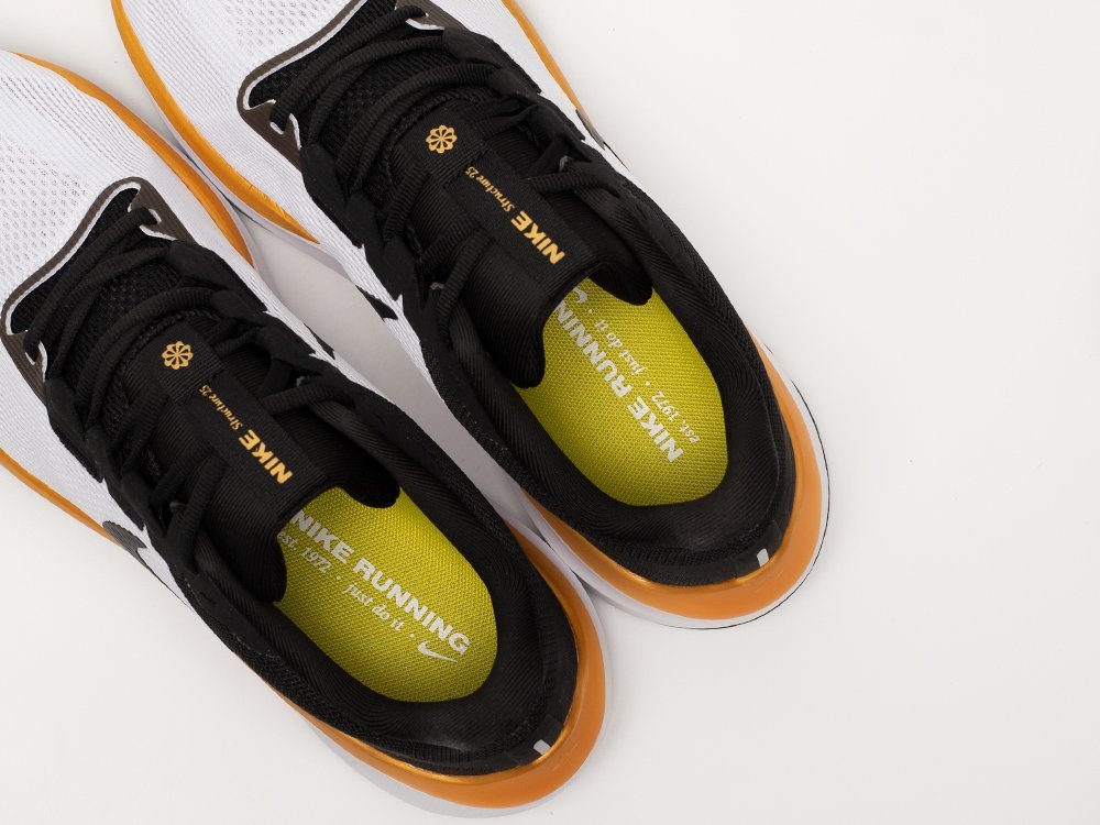 Nike Air Zoom Structure 25 белые текстиль мужские (AR32654) - фото 8 Nike Air Zoom Structure 25 белые текстиль мужские (AR32654) - фото 8