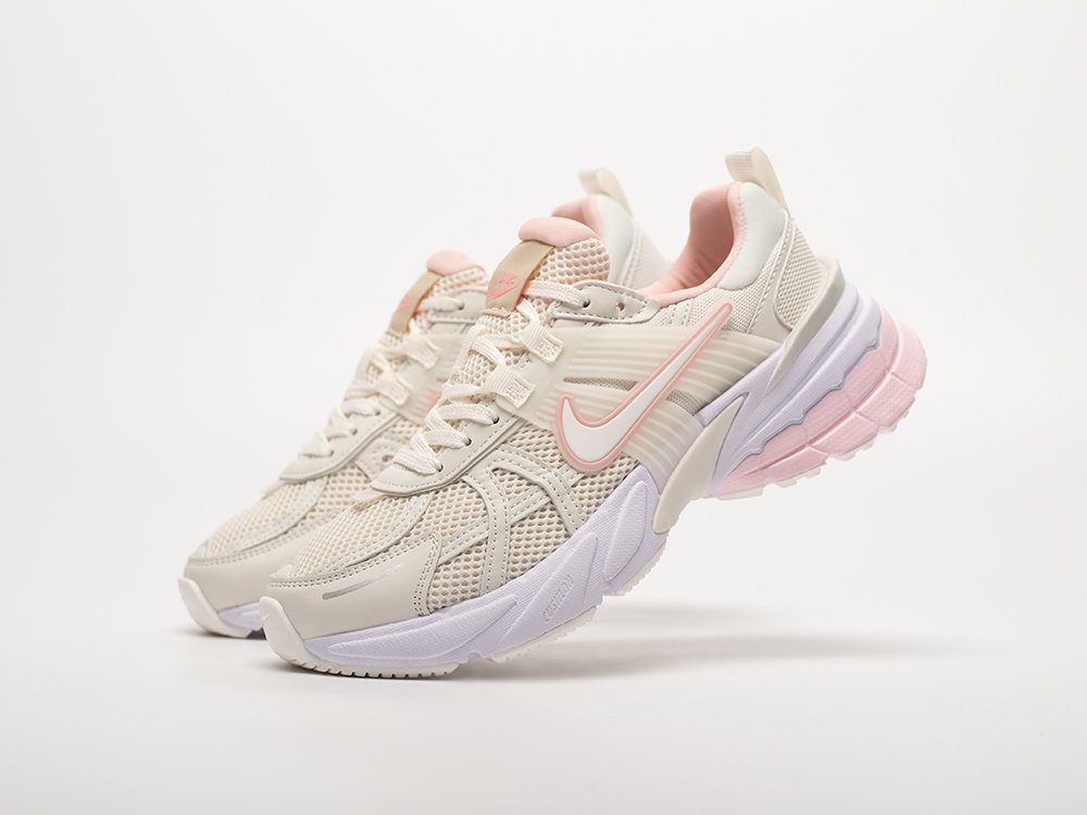 Nike V2K Run WMNS бежевые текстиль женские (AR32661) - фото 2 Nike V2K Run WMNS бежевые текстиль женские (AR32661) - фото 2