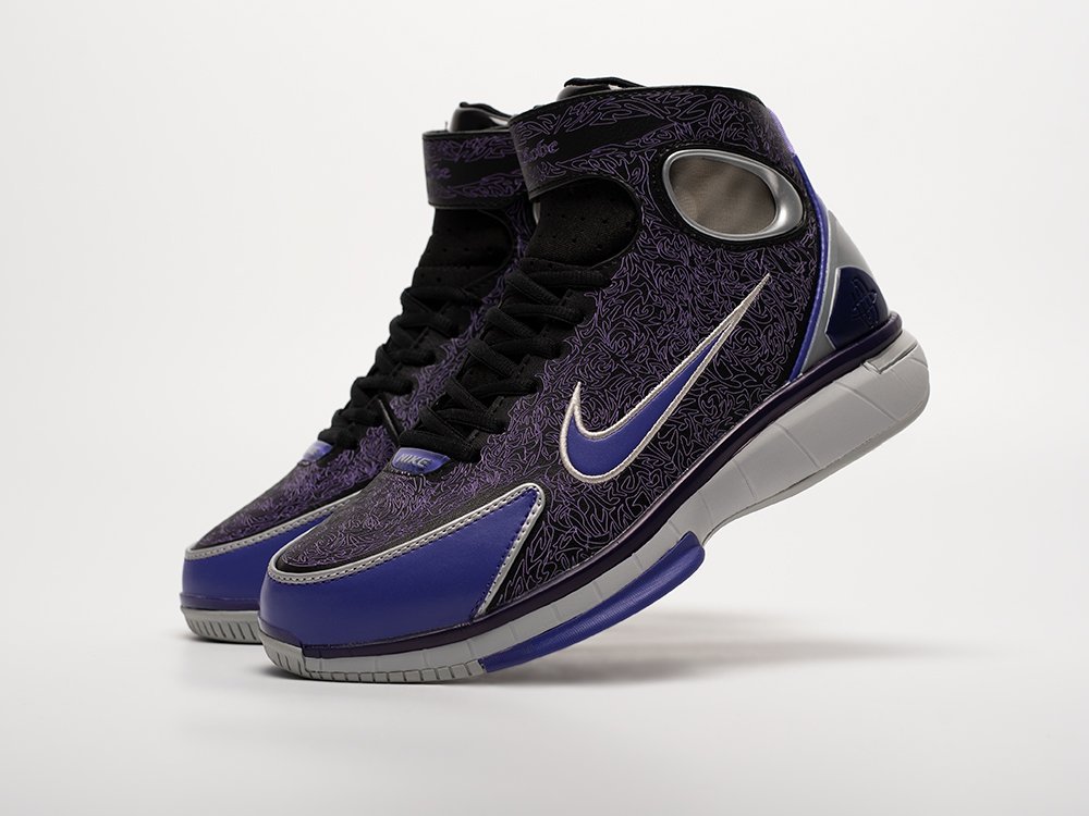 Nike Air Zoom Huarache 2K4 фиолетовые текстиль мужские (AR32664) - фото 2