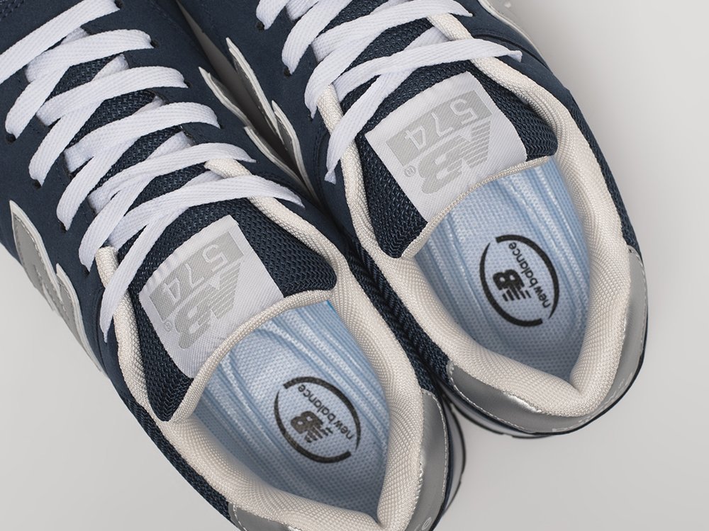 New Balance 574 синие замша мужские (AR32665) - фото 8 New Balance 574 синие замша мужские (AR32665) - фото 8