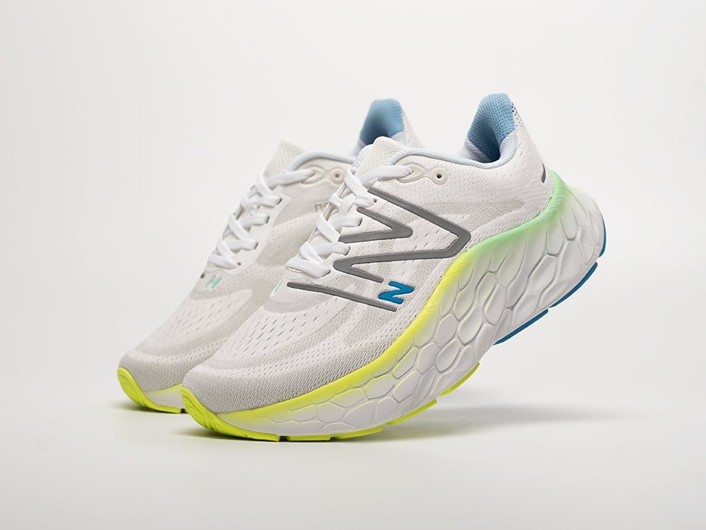 New Balance Fresh Foam X More Trail v4 WMNS белые текстиль женские (AR32666) - фото 2