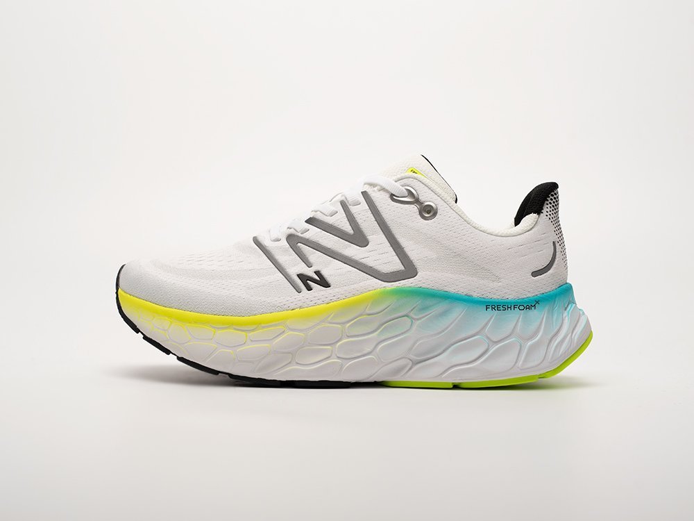 New Balance Fresh Foam X More Trail v4 белые текстиль мужские (AR32667) - фото 1