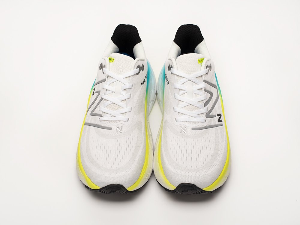 New Balance Fresh Foam X More Trail v4 белые текстиль мужские (AR32667) - фото 6 New Balance Fresh Foam X More Trail v4 белые текстиль мужские (AR32667) - фото 6