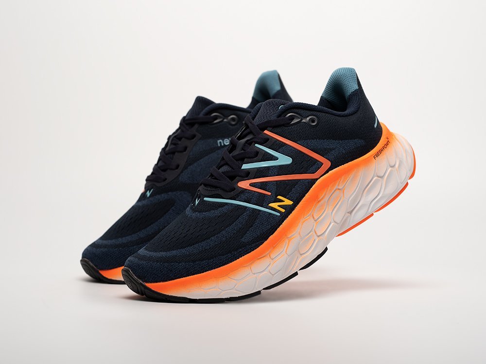 New Balance Fresh Foam X More Trail v4 синие текстиль мужские (AR32668) - фото 2