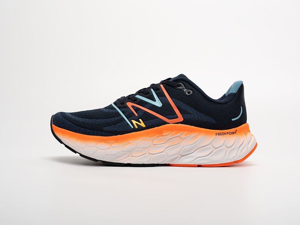 New Balance Fresh Foam X More Trail v4 синие текстиль мужские (AR32668) - фото 1