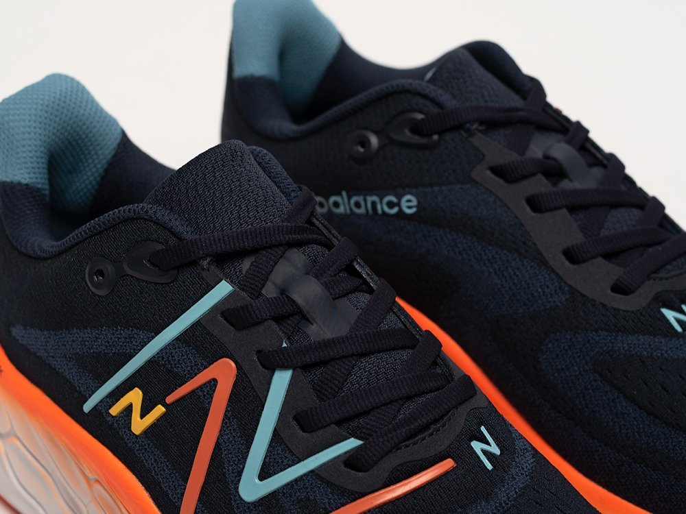 New Balance Fresh Foam X More Trail v4 синие текстиль мужские (AR32668) - фото 7