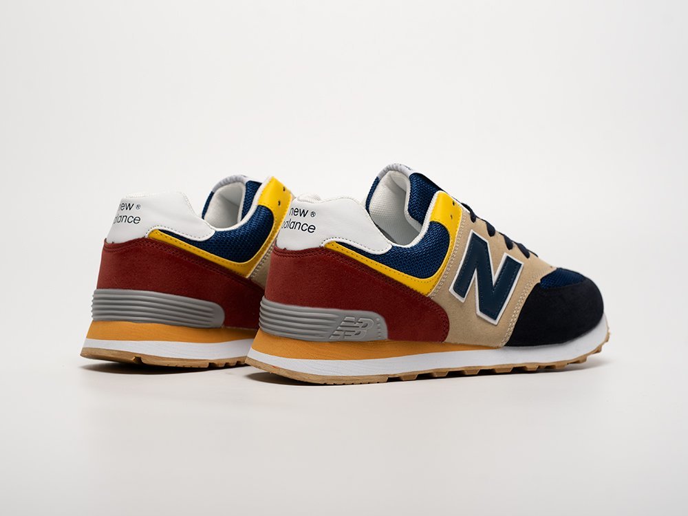 New Balance 574 синие замша мужские (AR32674) - фото 3 New Balance 574 синие замша мужские (AR32674) - фото 3