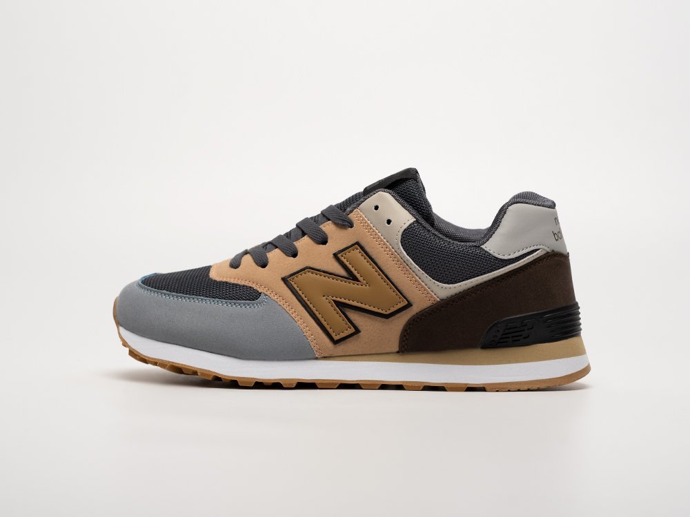 New Balance 574 серые замша мужские (AR32675) - фото 1 New Balance 574 серые замша мужские (AR32675) - фото 1