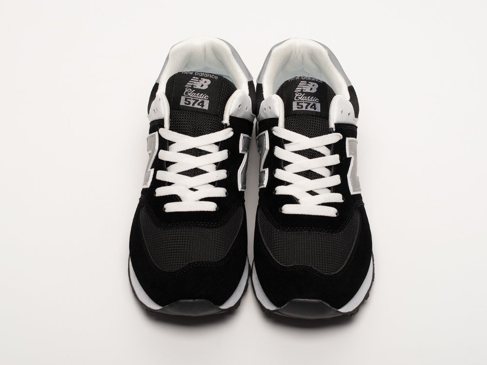 New Balance 574 черные замша мужские (AR32676) - фото 4 New Balance 574 черные замша мужские (AR32676) - фото 4