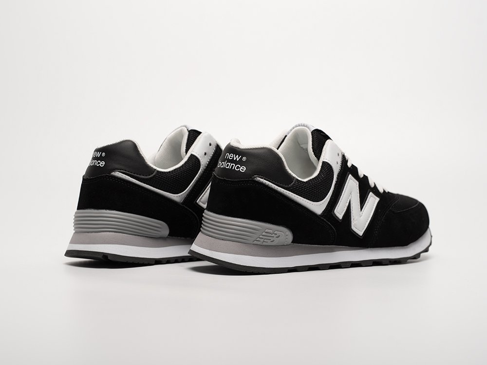 New Balance 574 черные замша мужские (AR32677) - фото 3 New Balance 574 черные замша мужские (AR32677) - фото 3