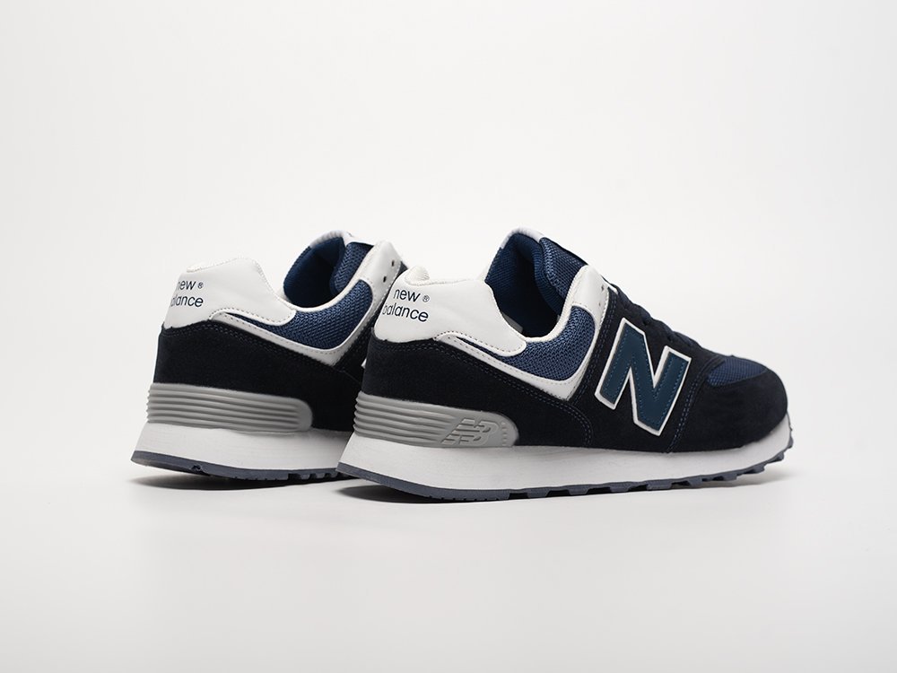 New Balance 574 черные замша мужские (AR32679) - фото 3 New Balance 574 черные замша мужские (AR32679) - фото 3