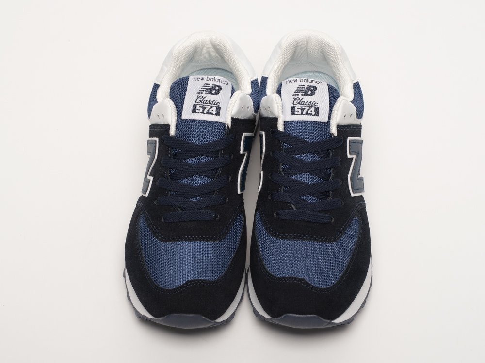 New Balance 574 черные замша мужские (AR32679) - фото 4 New Balance 574 черные замша мужские (AR32679) - фото 4