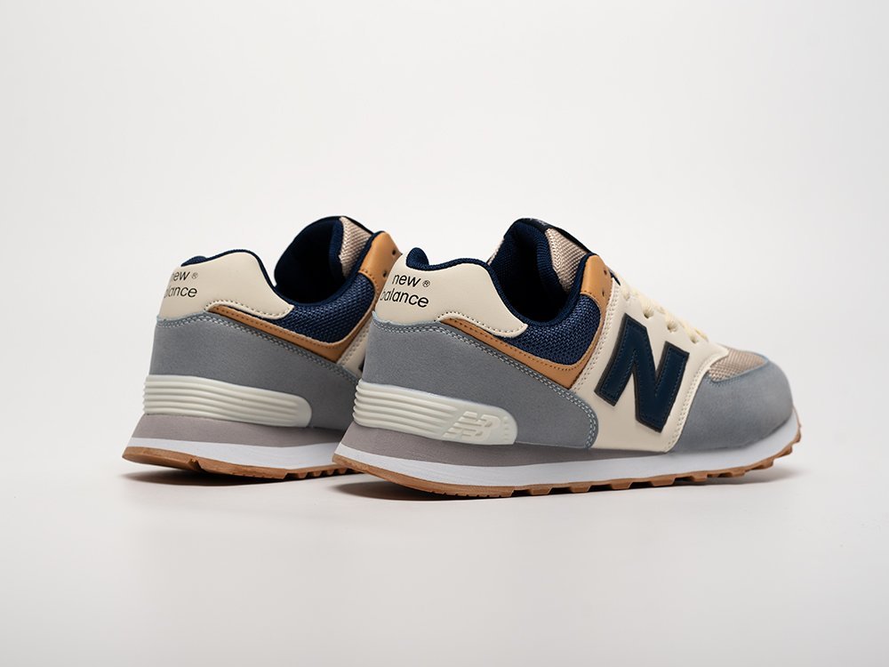 New Balance 574 серые замша мужские (AR32681) - фото 3 New Balance 574 серые замша мужские (AR32681) - фото 3
