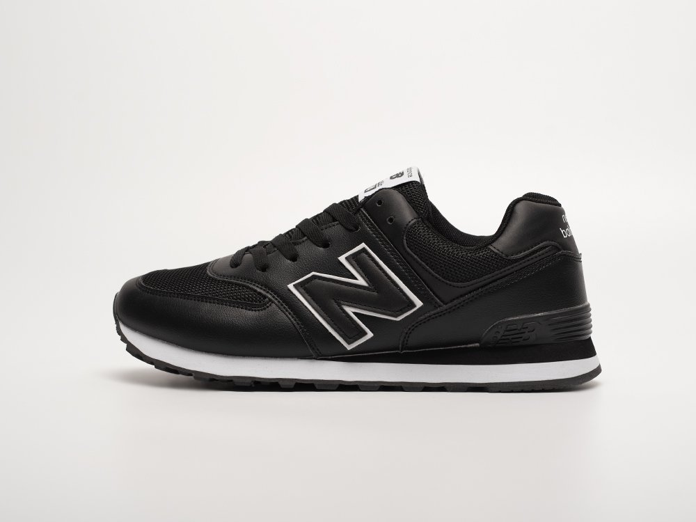 New Balance 574 Black White