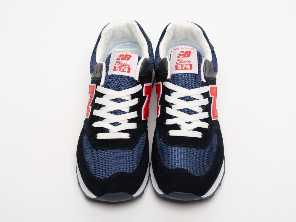 New Balance 574 синие замша мужские (AR32689) - фото 6 New Balance 574 синие замша мужские (AR32689) - фото 6
