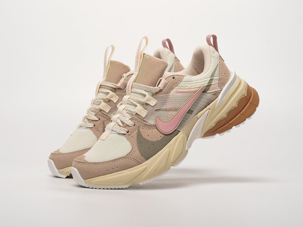 Nike V2K Run WMNS бежевые текстиль женские (AR32693) - фото 2 Nike V2K Run WMNS бежевые текстиль женские (AR32693) - фото 2