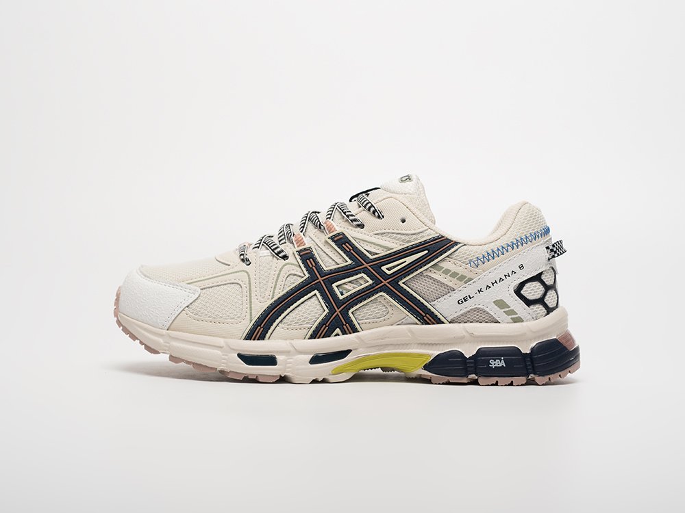 Asics Gel Kahana 8 WMNS белые текстиль женские (AR32704) - фото 1 Asics Gel Kahana 8 WMNS белые текстиль женские (AR32704) - фото 1