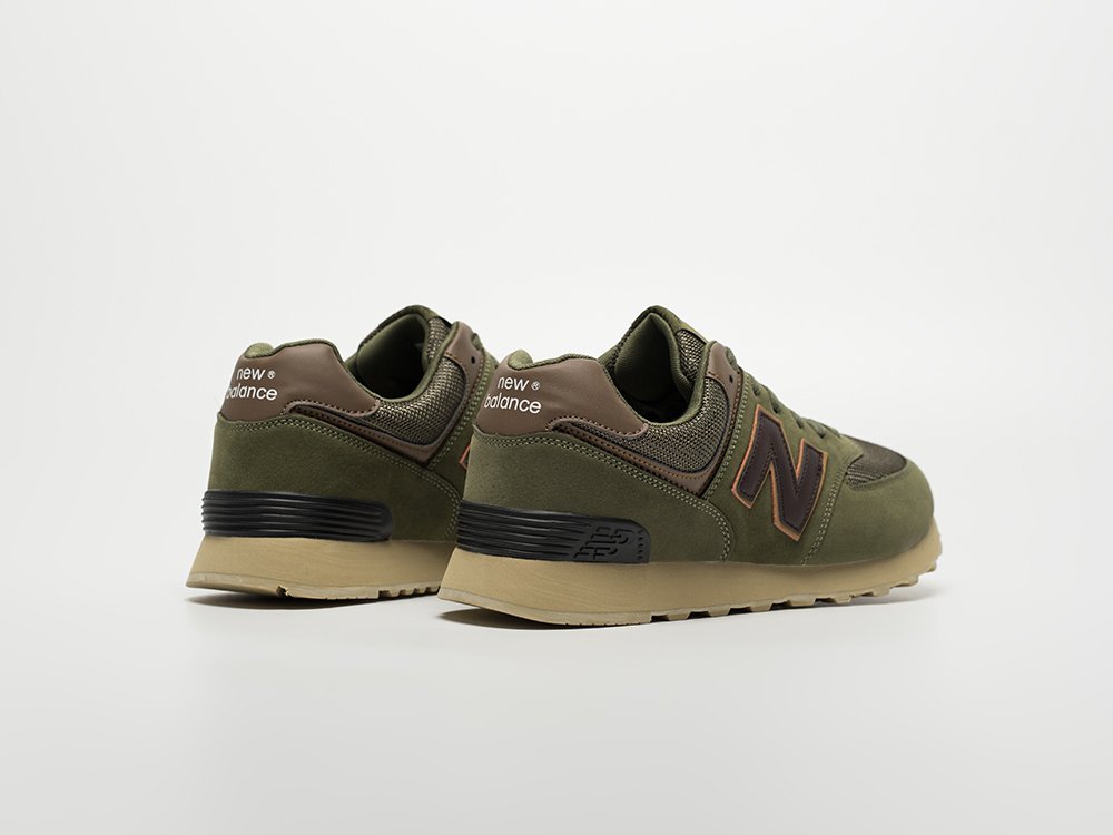New Balance 574 зеленые замша мужские (AR32706) - фото 4 New Balance 574 зеленые замша мужские (AR32706) - фото 4