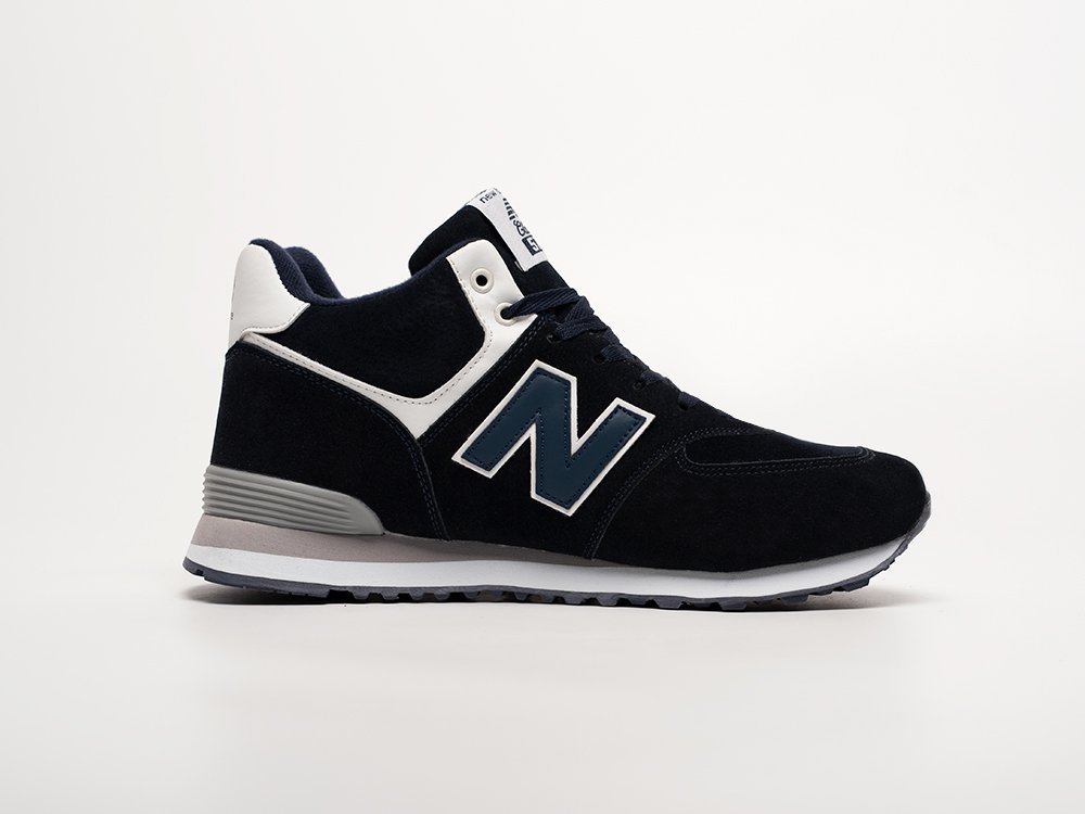 New Balance 574 Mid синие замша мужские (AR32709) - фото 3 New Balance 574 Mid синие замша мужские (AR32709) - фото 3