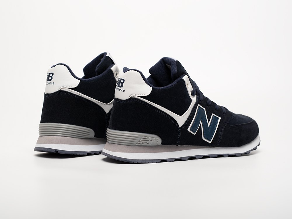 New Balance 574 Mid синие замша мужские (AR32709) - фото 4 New Balance 574 Mid синие замша мужские (AR32709) - фото 4