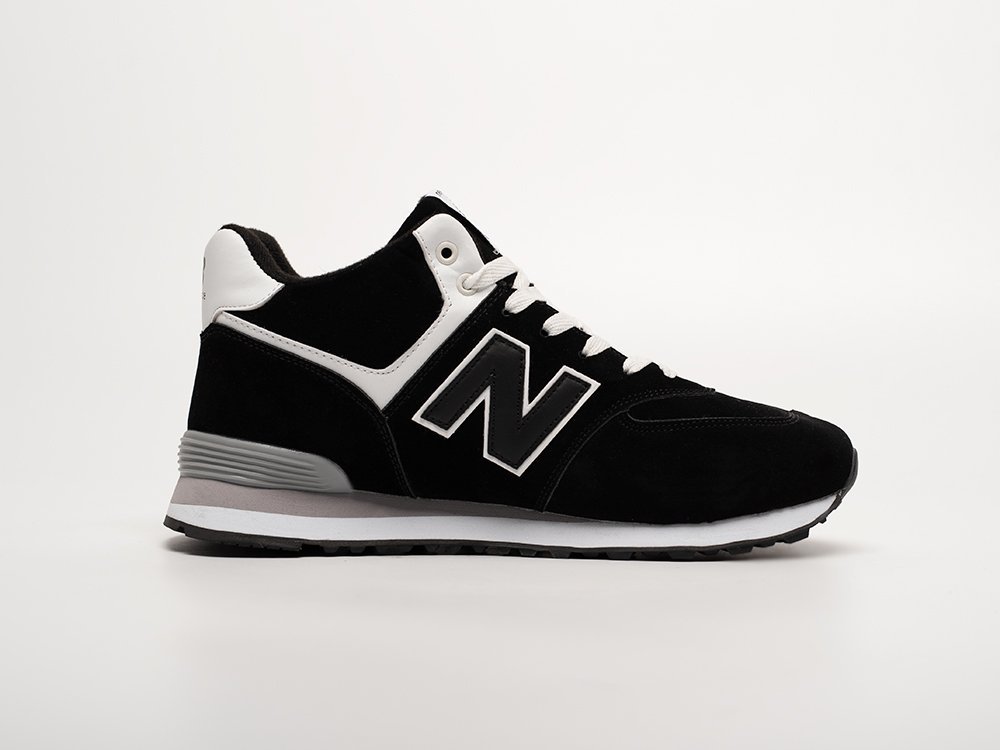 New Balance 574 Mid черные замша мужские (AR32710) - фото 3